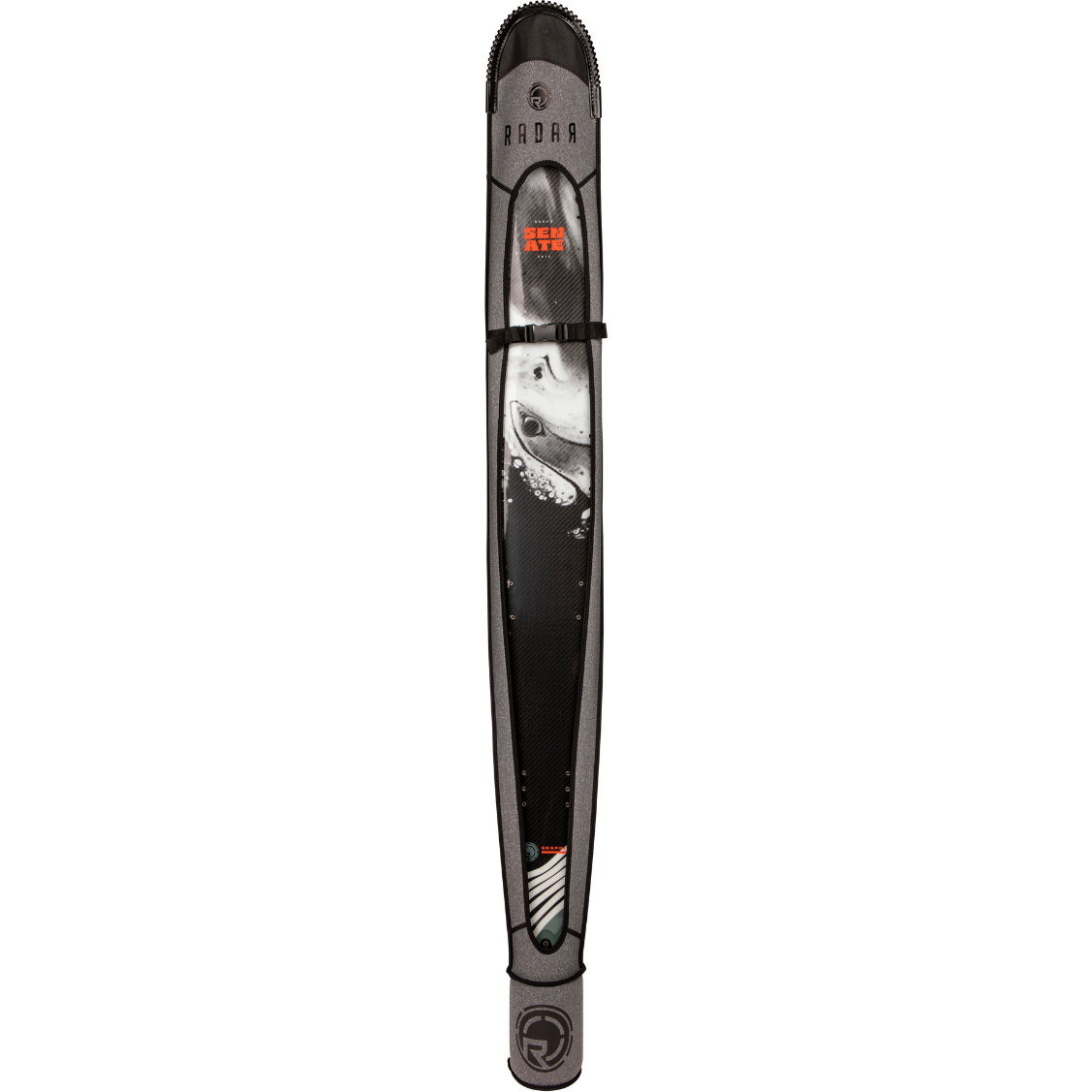 2026 Radar Manicotto In Neoprene Per Slalom Con Protezione Per Pinne R20-BAG-NEO-SL - Heather Grey